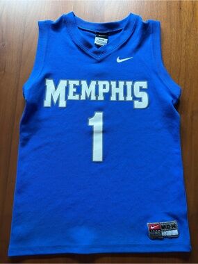 Nike Memphis Blue Kids M Basketball Jersey Top